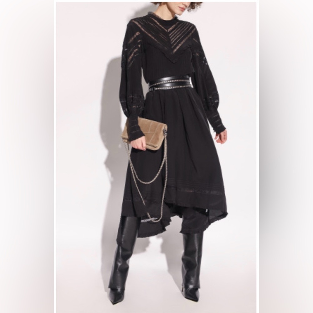 Zadig & Voltaire Black Silk Dress